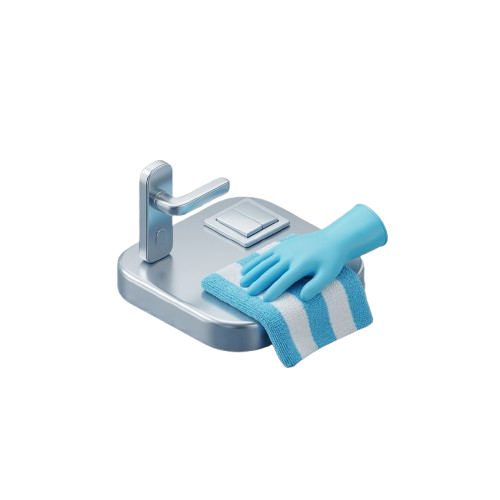 High-touch office surfaces illustration